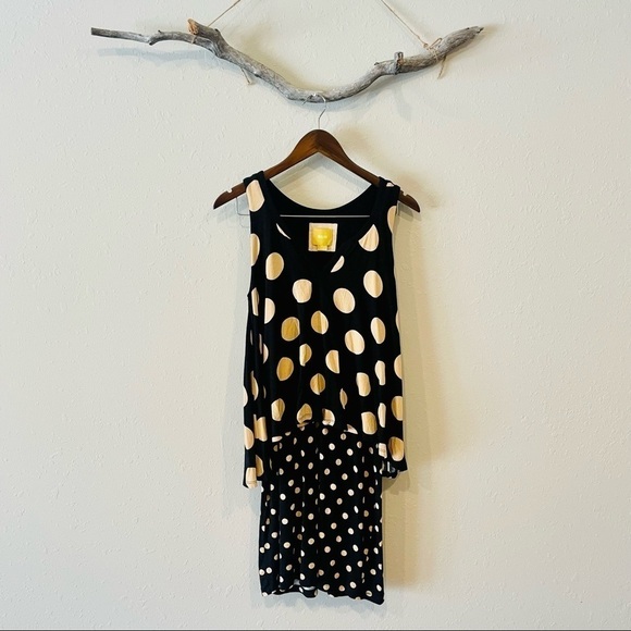 Anthropologie Maeve Davina Polka Dot Dress - Picture 4 of 14